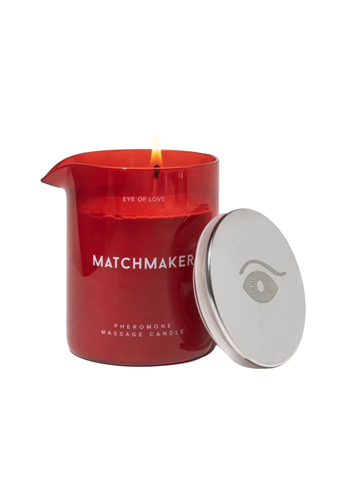 Bestel: Pheromone Massage Candle Red Diamond - bij Happytoys: de erotische sex webshop | liever Happy dan Easy ⭐⭐⭐⭐⭐ - Default Title - 93912 - RED - 150