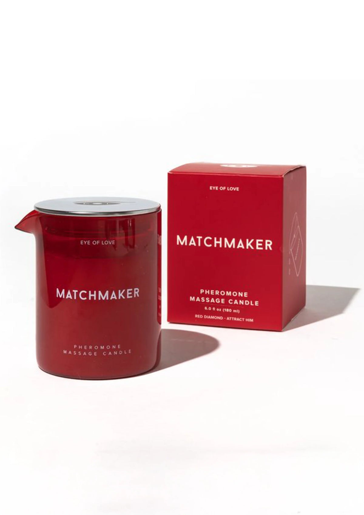 Bestel: Pheromone Massage Candle Red Diamond - bij Happytoys: de erotische sex webshop | liever Happy dan Easy ⭐⭐⭐⭐⭐