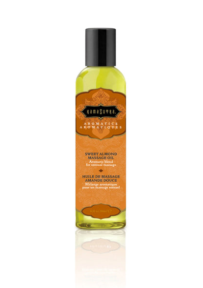 Bestel: Aromatic Massage Oil 59 ml - bij Happytoys: de erotische sex webshop | liever Happy dan Easy ⭐⭐⭐⭐⭐ - Default Title - 94021 - ALMOND - 59