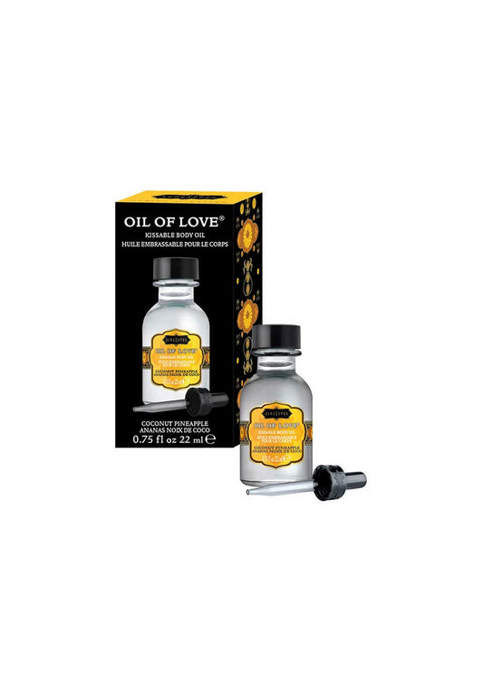 Bestel: Oil of Love 22 ml - bij Happytoys: de erotische sex webshop | liever Happy dan Easy ⭐⭐⭐⭐⭐ - Default Title - 94029 - COCONUT - 22
