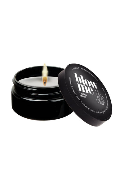 Bestel: Mini Massage Candle 56 gr - bij Happytoys: de erotische sex webshop | liever Happy dan Easy ⭐⭐⭐⭐⭐ - Default Title - 94036 - BLOWME - 56