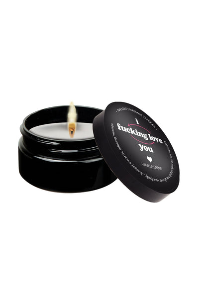 Bestel: Mini Massage Candle 56 gr - bij Happytoys: de erotische sex webshop | liever Happy dan Easy ⭐⭐⭐⭐⭐