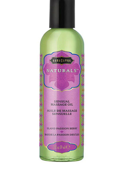 Bestel: Naturals Massage Oil 59 ml - bij Happytoys: de erotische sex webshop | liever Happy dan Easy ⭐⭐⭐⭐⭐ - Default Title - 94045 - BERRY - 59