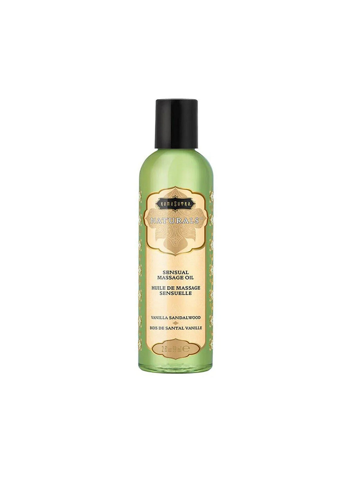 Bestel: Naturals Massage Oil 59 ml - bij Happytoys: de erotische sex webshop | liever Happy dan Easy ⭐⭐⭐⭐⭐ - Default Title - 94045 - VANILLA - 59