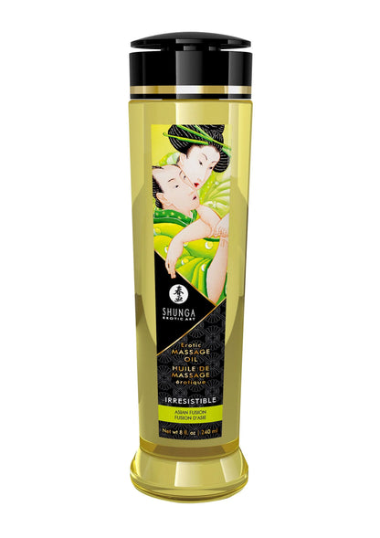 Bestel: Erotic Massage Oil by Shunga - bij Happytoys: de erotische sex webshop | liever Happy dan Easy ⭐⭐⭐⭐⭐