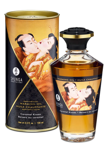 Bestel: Warming Oil - Intoxicating Chocolate - 100 ml by Shunga - bij Happytoys: de erotische sex webshop | liever Happy dan Easy ⭐⭐⭐⭐⭐