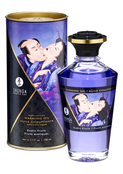 Bestel: Warming Oil - Vanilla Fetish - 100 ml by Shunga - bij Happytoys: de erotische sex webshop | liever Happy dan Easy ⭐⭐⭐⭐⭐