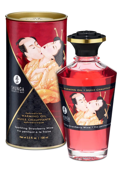 Bestel: Warming Oil - Vanilla Fetish - 100 ml by Shunga - bij Happytoys: de erotische sex webshop | liever Happy dan Easy ⭐⭐⭐⭐⭐