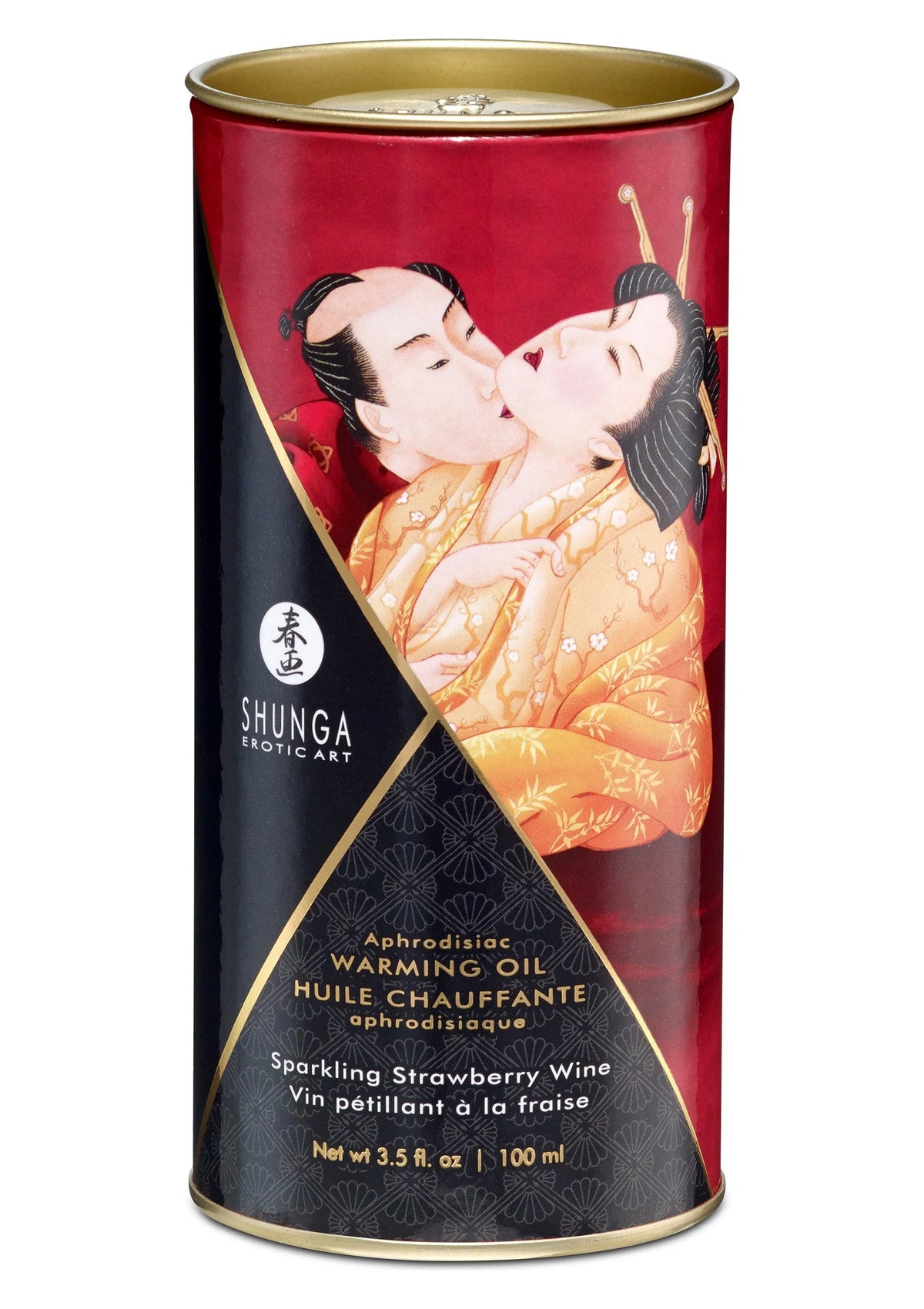 Bestel: Warming Oil - Blazing Cherry - 100 ml by Shunga - bij Happytoys: de erotische sex webshop | liever Happy dan Easy ⭐⭐⭐⭐⭐