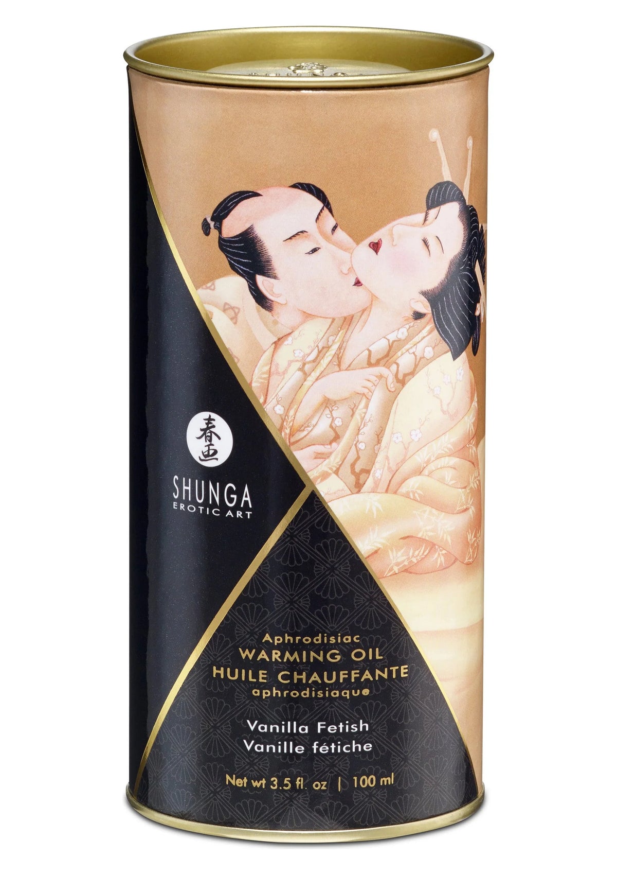 Bestel: Warming Oil - Vanilla Fetish - 100 ml by Shunga - bij Happytoys: de erotische sex webshop | liever Happy dan Easy ⭐⭐⭐⭐⭐