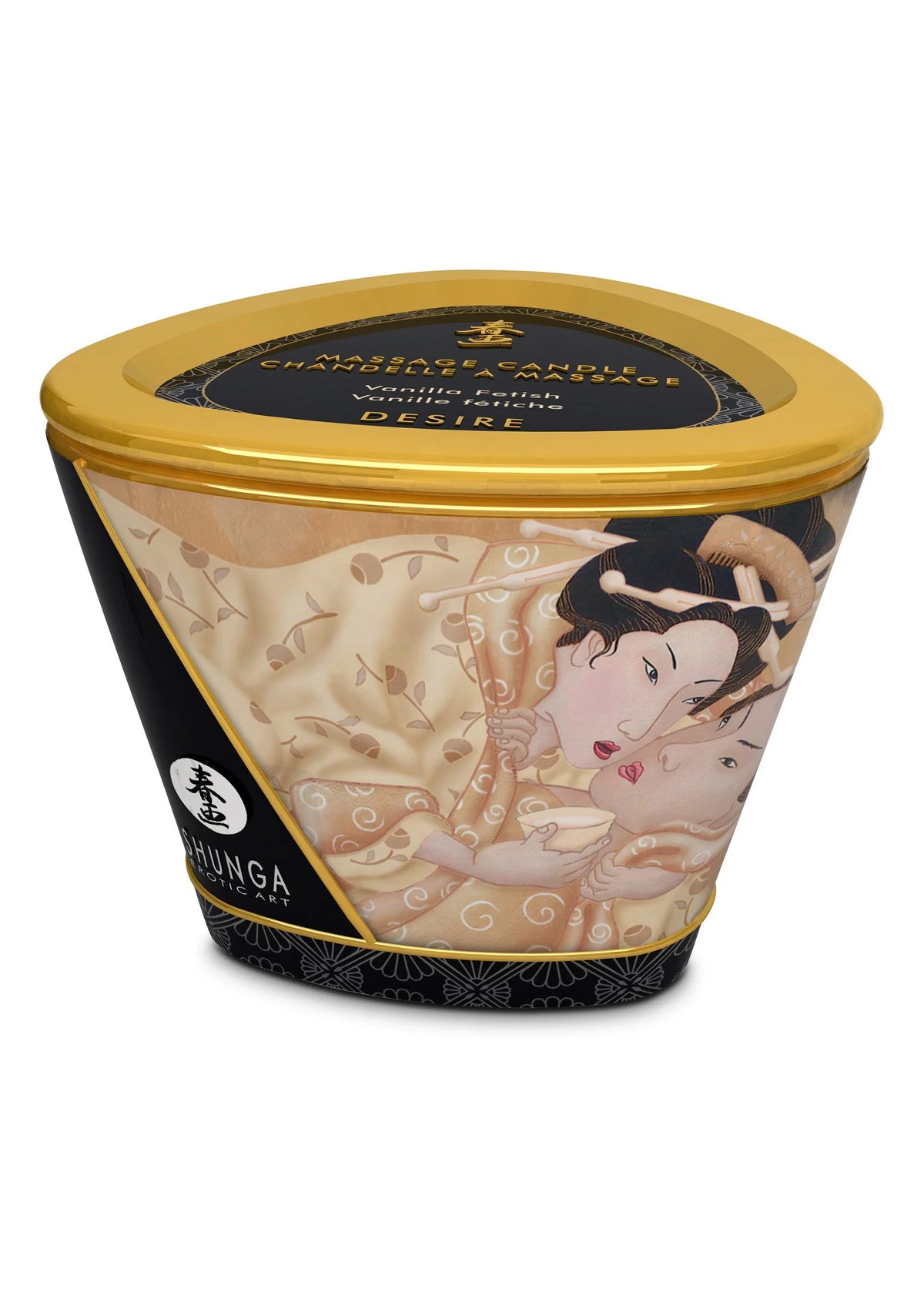 Bestel: Massage candle 170 ml by Shunga - bij Happytoys: de erotische sex webshop | liever Happy dan Easy ⭐⭐⭐⭐⭐