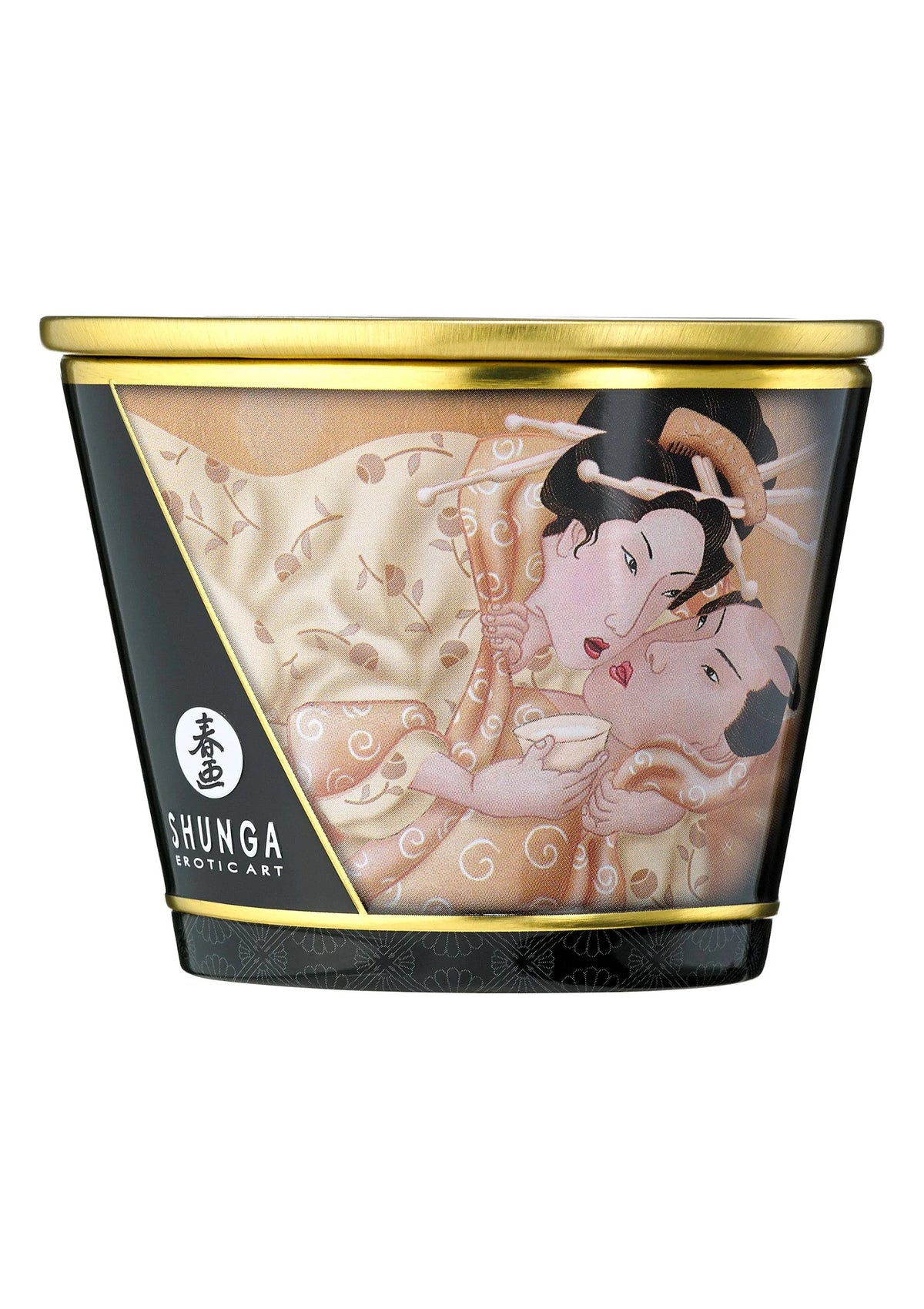 Bestel: Massage candle 170 ml by Shunga - bij Happytoys: de erotische sex webshop | liever Happy dan Easy ⭐⭐⭐⭐⭐