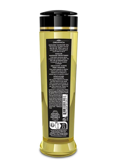 Bestel: Organica Kissable Oil by Shunga - bij Happytoys: de erotische sex webshop | liever Happy dan Easy ⭐⭐⭐⭐⭐