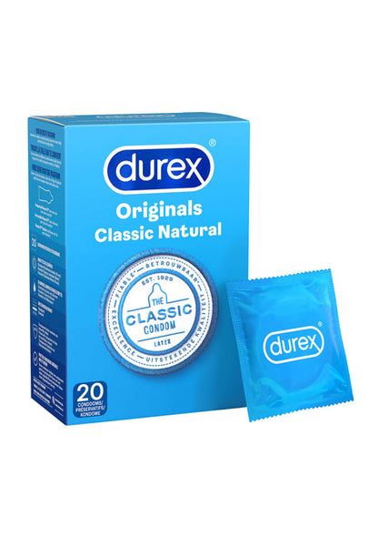 Bestel: Classic Naturel 3 x 20 Condoms by Durex - bij Happytoys: de erotische sex webshop | liever Happy dan Easy ⭐⭐⭐⭐⭐ - Default Title - 95519 - NATUREL