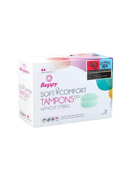 Bestel: Soft & Comfort Dry 2 pcs by Beppy - bij Happytoys.nl, happytoys.be, Happytoys.ae: erotische sex webshop | liever Happy dan Easy ⭐⭐⭐⭐⭐ - Default Title - 96207 - NATUREL
