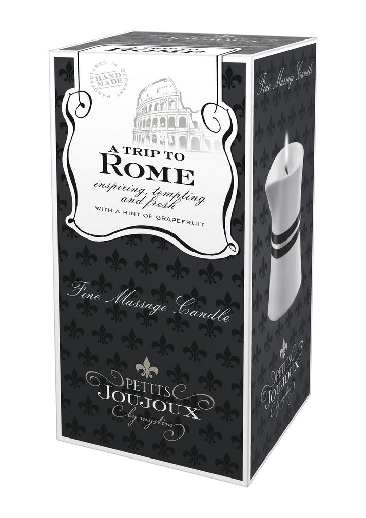 Massage Candle Rome 120 gr by Petit Joujoux