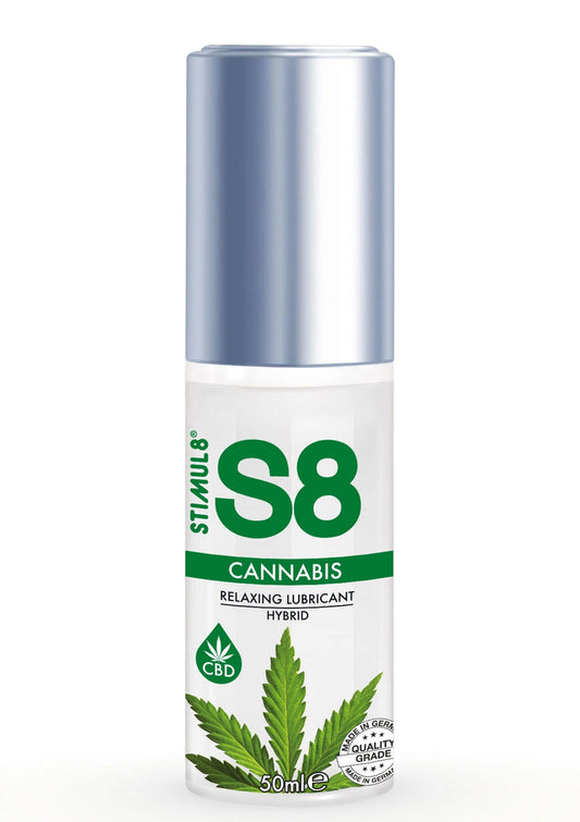 Bestel: S8 Hybrid Cannabis Lubricant 50 ml - bij Happytoys: de erotische sex webshop | liever Happy dan Easy ⭐⭐⭐⭐⭐ - Default Title - 97420 - CANNABIS - 50