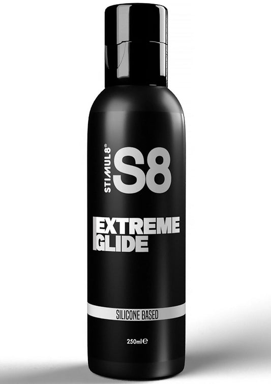 Bestel: S8 Silicone Extreme Glide 250 ml - bij Happytoys: de erotische sex webshop | liever Happy dan Easy ⭐⭐⭐⭐⭐ - Default Title - 97483 - NATUREL - 250