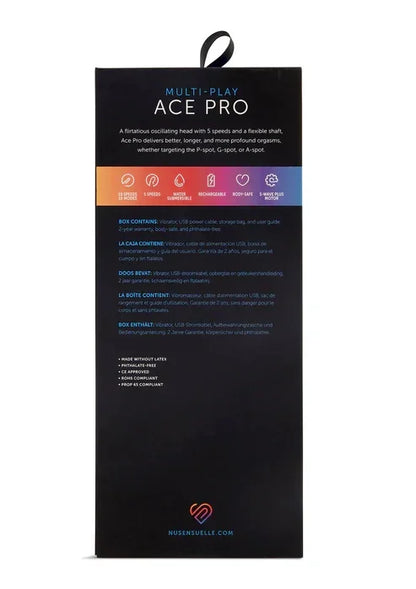 AceProProstate_G-SpotVibratorbyNuSensuelle13 @ Happytoys Sexshop: online sex shop for Feeling Happy & Easy 😊 the erotic store owned by a woman