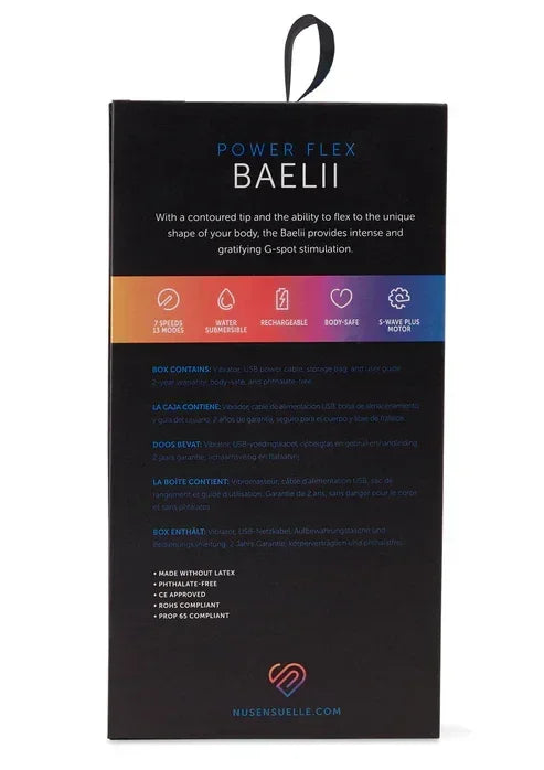 BaeliiPowerFlexVibratorbyNuSensuelle9 @ Happytoys Sexshop: online sex shop for Feeling Happy & Easy 😊 the erotic store owned by a woman