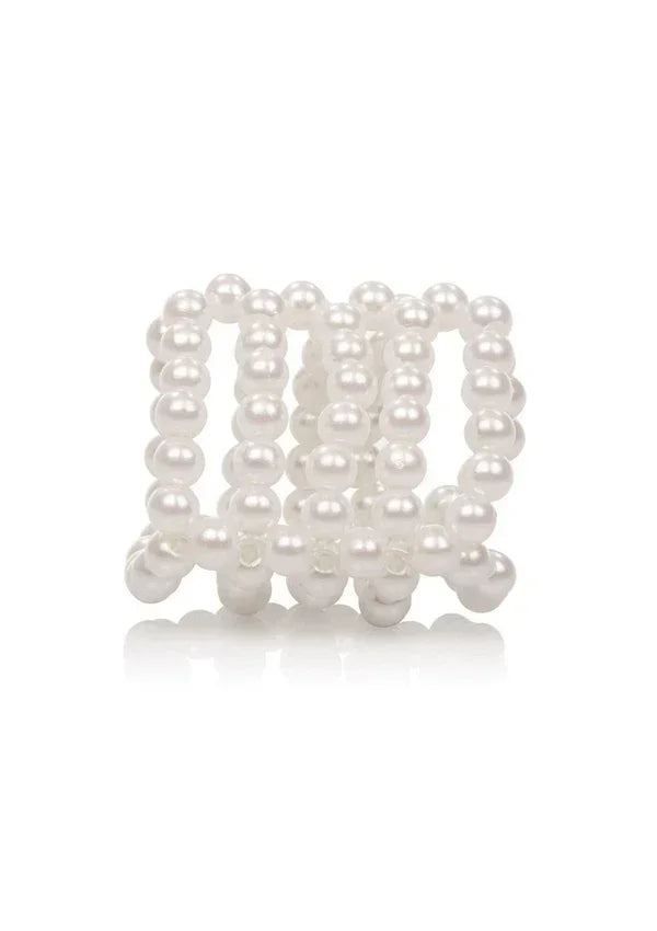 BasicEssentialsPearlStrokerBeads1.5_3.75cmbyCalExotics1 @ Happytoys Sexshop: online sex shop for Feeling Happy & Easy 😊 the erotic store owned by a woman