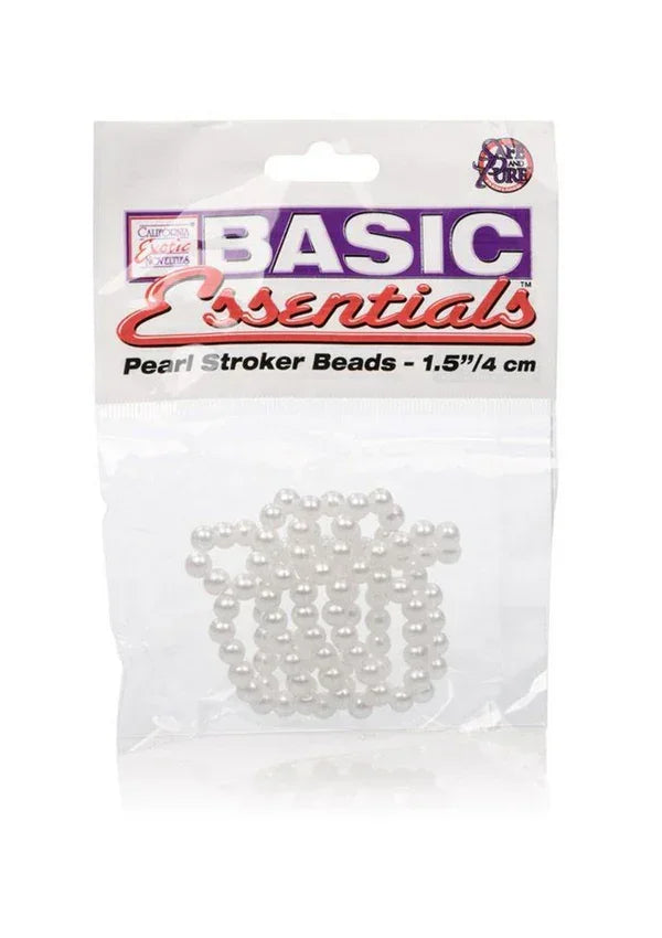 BasicEssentialsPearlStrokerBeads1.5_3.75cmbyCalExotics12 @ Happytoys Sexshop: online sex shop for Feeling Happy & Easy 😊 the erotic store owned by a woman