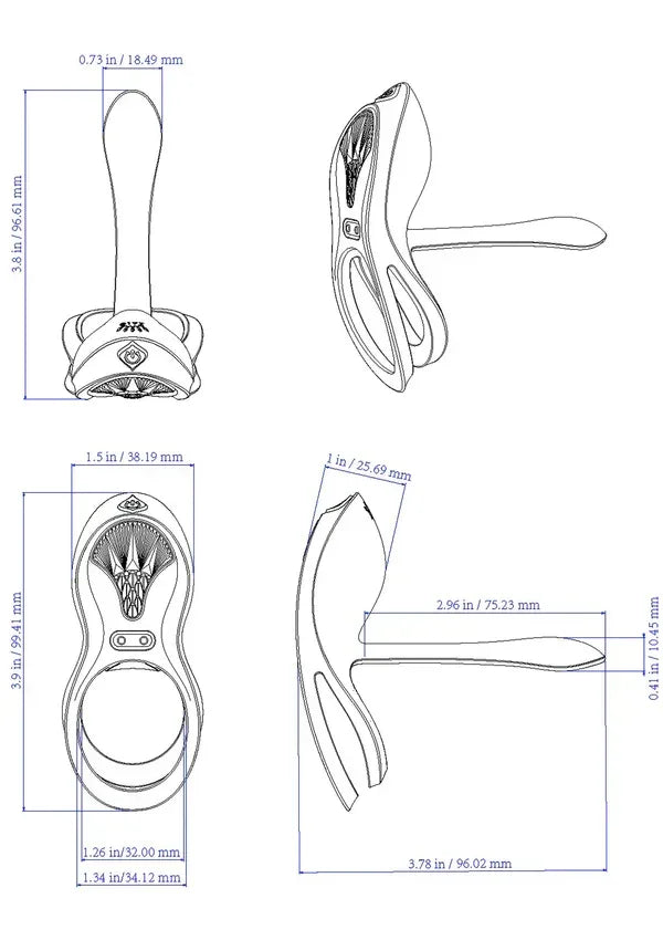 Bayek-CockringVibratorwithremotecontrol13 @ Happytoys Sexshop: online sex shop for Feeling Happy & Easy 😊 the erotic store owned by a woman