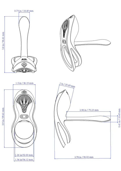 Bayek-CockringVibratorwithremotecontrol13 @ Happytoys Sexshop: online sex shop for Feeling Happy & Easy 😊 the erotic store owned by a woman