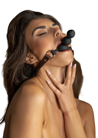 Bestel: Beaded Ball Gag by Taboom Cocoaelle - bij Happytoys.nl, happytoys.be, Happytoys.ae: erotische sex webshop | liever Happy dan Easy ⭐⭐⭐⭐⭐