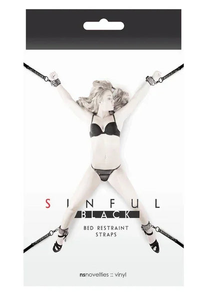 BedRestraintStrapsbyNSNovelties2 @ Happytoys Sexshop: online sex shop for Feeling Happy & Easy 😊 the erotic store owned by a woman