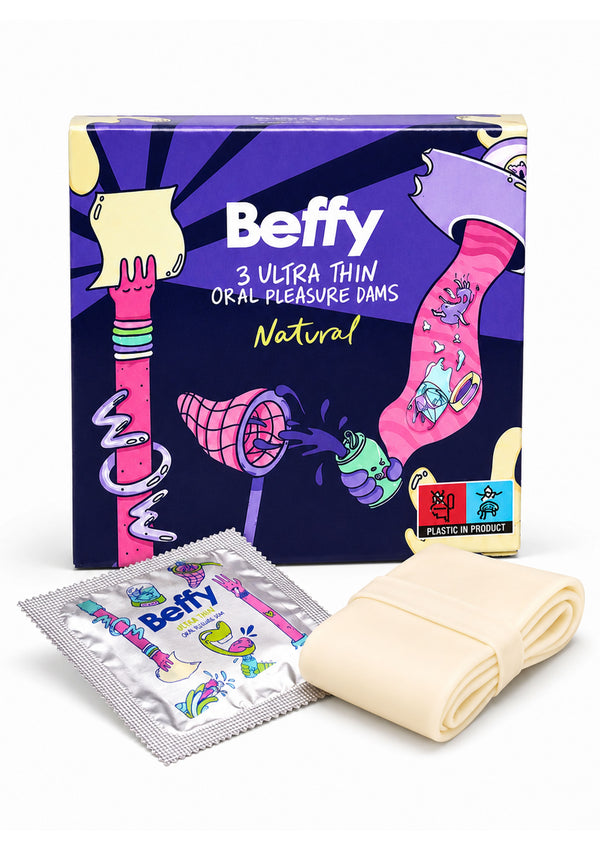 Bestel: Beffy Oral Dams 2pcs by Happytoys - bij Happytoys: de erotische sex webshop | liever Happy dan Easy ⭐⭐⭐⭐⭐