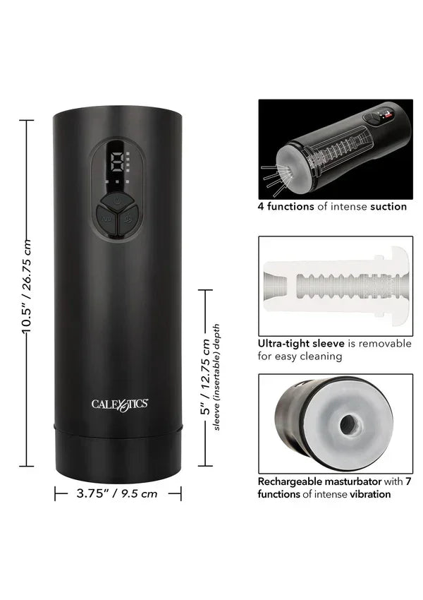 BionicSuckingandVibratingMasturbatorbyCalExotics3 @ Happytoys Sexshop: online sex shop for Feeling Happy & Easy 😊 the erotic store owned by a woman