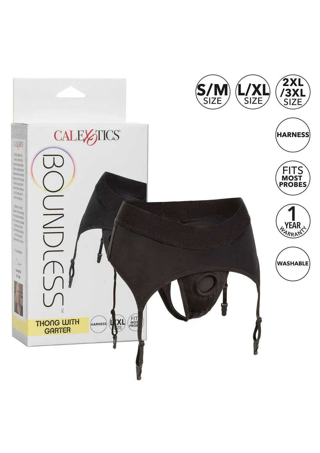BoundlessThongwithGarterbyCalExotics4 @ Happytoys Sexshop: online sex shop for Feeling Happy & Easy 😊 the erotic store owned by a woman