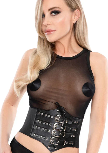 BuckledFrontWaistCincherbyKinkyDiva4 @ Happytoys Sexshop: online sex shop for Feeling Happy & Easy 😊 the erotic store owned by a woman