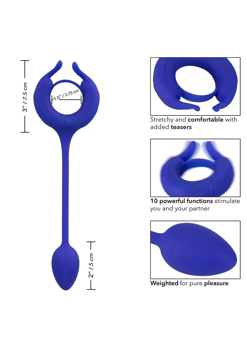 CalExotics-Admiral-Plug-and-Play-Weighted-Cock-Ring-Happytoys-Sexshop-Toys-for-Feeling-Happy-Easy-8894 @ Happytoys Sexshop: online sex shop for Feeling Happy & Easy 😊 the erotic store owned by a woman