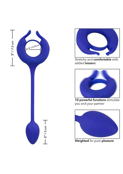 CalExotics-Admiral-Plug-and-Play-Weighted-Cock-Ring-Happytoys-Sexshop-Toys-for-Feeling-Happy-Easy-8894 @ Happytoys Sexshop: online sex shop for Feeling Happy & Easy 😊 the erotic store owned by a woman