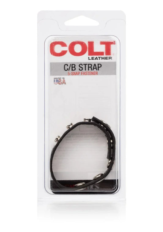 CalExotics-COLT-Leather-C-B-Strap-5-Snap-Fastener-Cock-Ball-ring-Happytoys-Sexshop-Toys-for-Feeling-Happy-Easy-1640 @ Happytoys Sexshop: online sex shop for Feeling Happy & Easy 😊 the erotic store owned by a woman