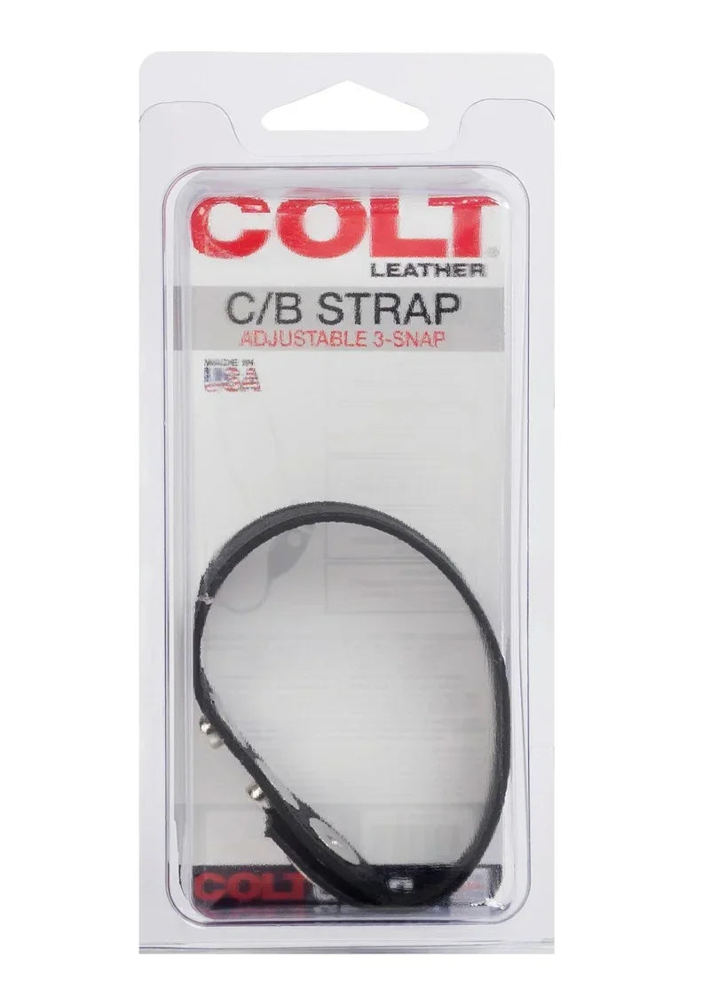CalExotics-COLT-Leather-C-B-Strap-Adjustable-3-Snap-Happytoys-Sexshop-Toys-for-Feeling-Happy-Easy-3213 @ Happytoys Sexshop: online sex shop for Feeling Happy & Easy 😊 the erotic store owned by a woman
