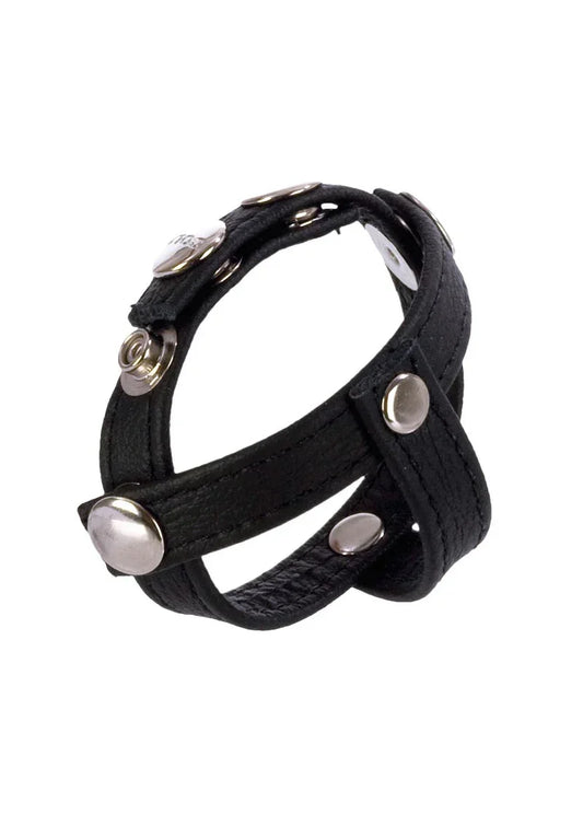 CalExotics-COLT-Leather-C-B-Strap-H-Piece-Divider-Cockring-Happytoys-Sexshop-Toys-for-Feeling-Happy-Easy-7266 @ Happytoys Sexshop: online sex shop for Feeling Happy & Easy 😊 the erotic store owned by a woman