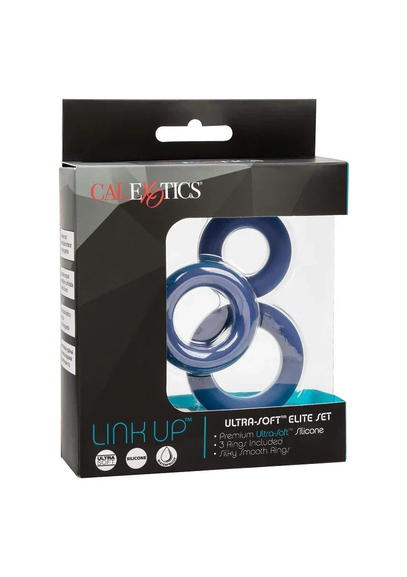 CalExotics-Link-Up-Ultra-Soft-Elite-Set-Cockring-Happytoys-Sexshop-Toys-for-Feeling-Happy-Easy-8453 @ Happytoys Sexshop: online sex shop for Feeling Happy & Easy 😊 the erotic store owned by a woman
