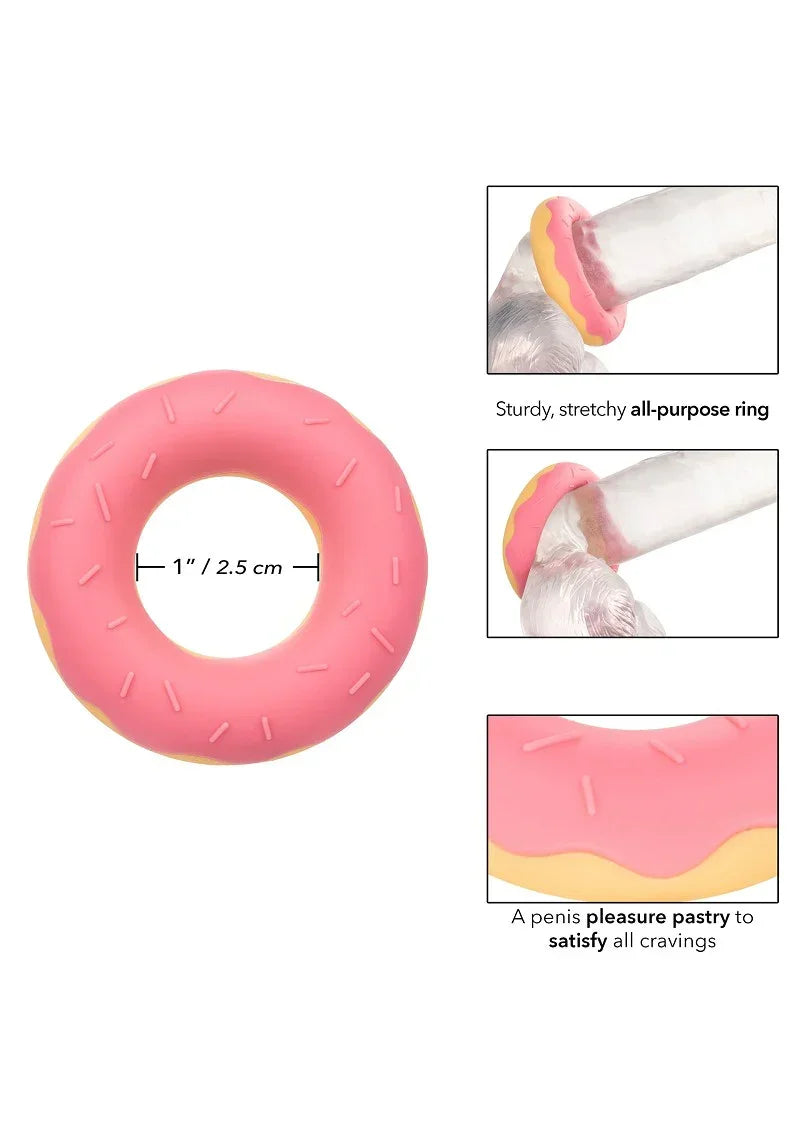 CalExotics-Naughty-Bits-Dickin-Donuts-Silicone-Donut-Cock-Ring-Happytoys-Sexshop-Toys-for-Feeling-Happy-Easy-4698 @ Happytoys Sexshop: online sex shop for Feeling Happy & Easy 😊 the erotic store owned by a woman