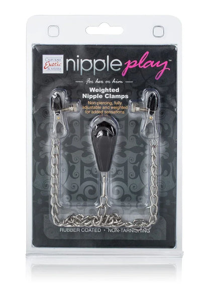 CalExotics-Nipple-Play-Weighted-Nipple-Clamps-Verzwaarde-tepelklemmen-Happytoys-Sexshop-liever-Happy-dan-Easy-2472 @ Happytoys Sexshop: online sex shop for Feeling Happy & Easy 😊 the erotic store owned by a woman