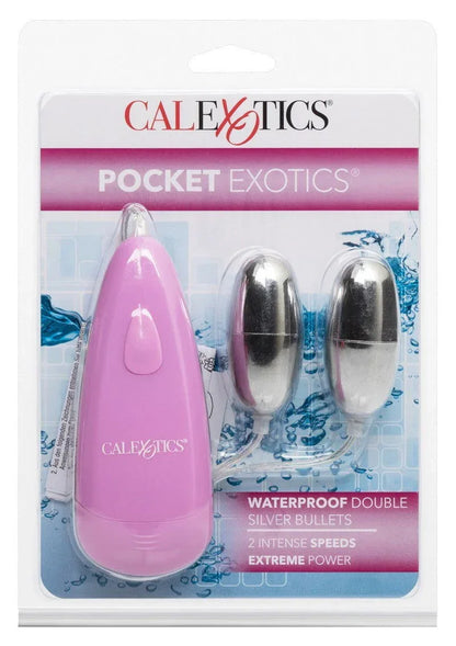 CalExotics-Pocket-Exotics-Waterproof-Double-Silver-Bullets-Happytoys-Sexshop-liever-Happy-dan-Easy-4946 @ Happytoys Sexshop: online sex shop for Feeling Happy & Easy 😊 the erotic store owned by a woman