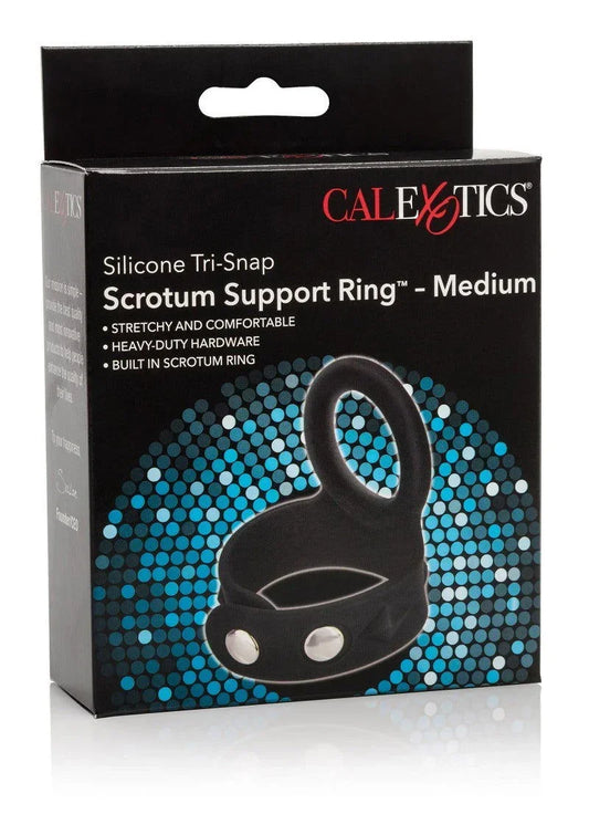 CalExotics-Silicone-Tri-Snap-Scrotum-Support-Ring-Medium-Happytoys-Sexshop-Toys-for-Feeling-Happy-Easy-996 @ Happytoys Sexshop: online sex shop for Feeling Happy & Easy 😊 the erotic store owned by a woman