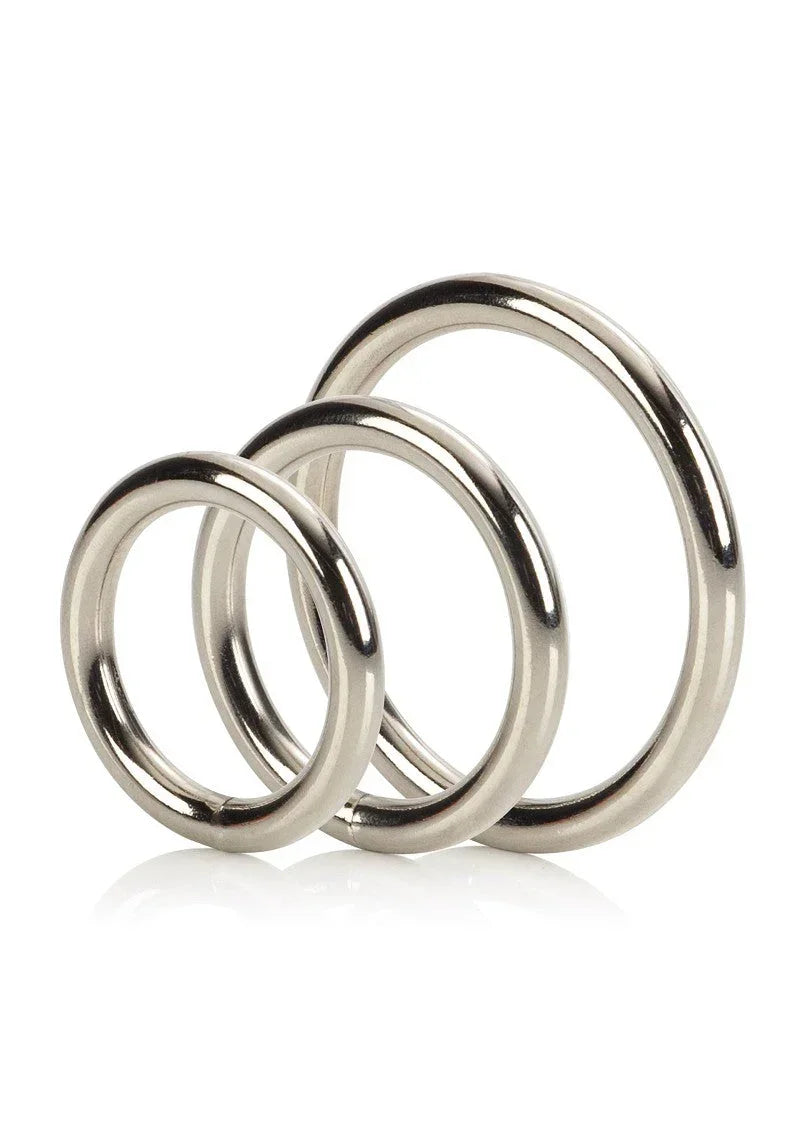 CalExotics-Silver-Ring-3-Piece-Set-Happytoys-Sexshop-Toys-for-Feeling-Happy-Easy-2180 @ Happytoys Sexshop: online sex shop for Feeling Happy & Easy 😊 the erotic store owned by a woman