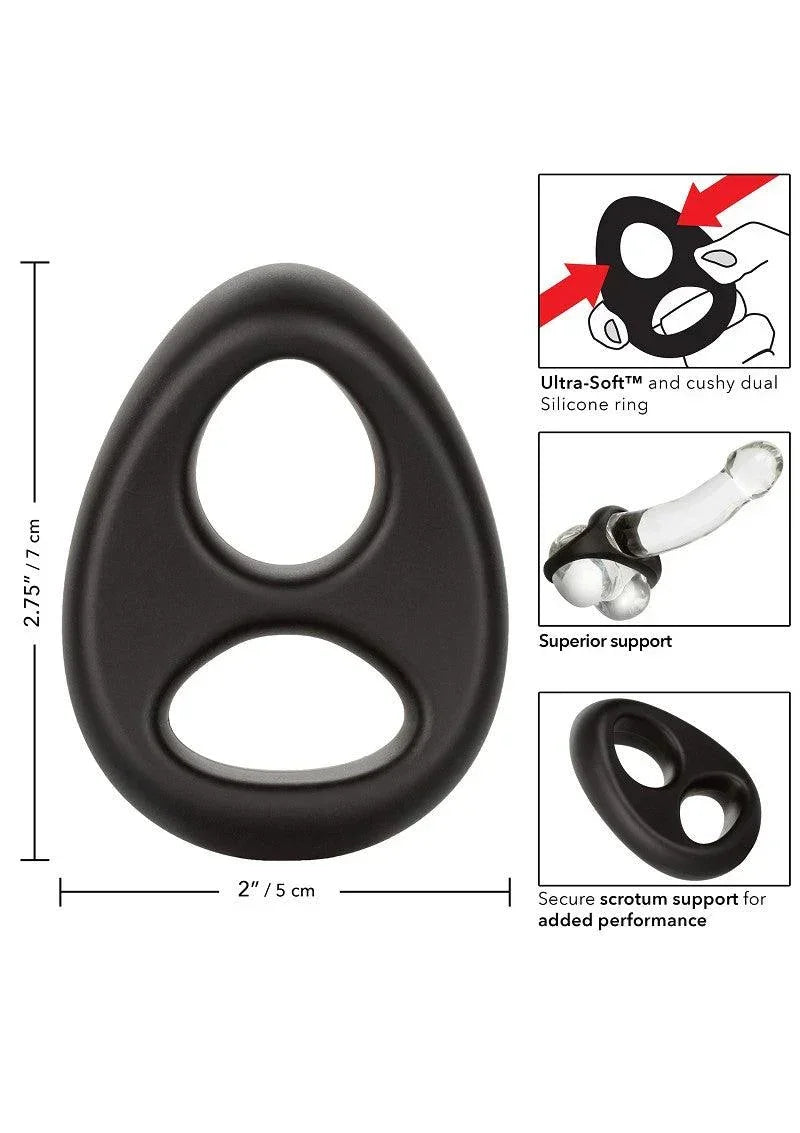 CalExotics-Ultra-Soft-Dual-Ring-Cock-Scrotum-ring-Happytoys-Sexshop-Toys-for-Feeling-Happy-Easy-4327 @ Happytoys Sexshop: online sex shop for Feeling Happy & Easy 😊 the erotic store owned by a woman