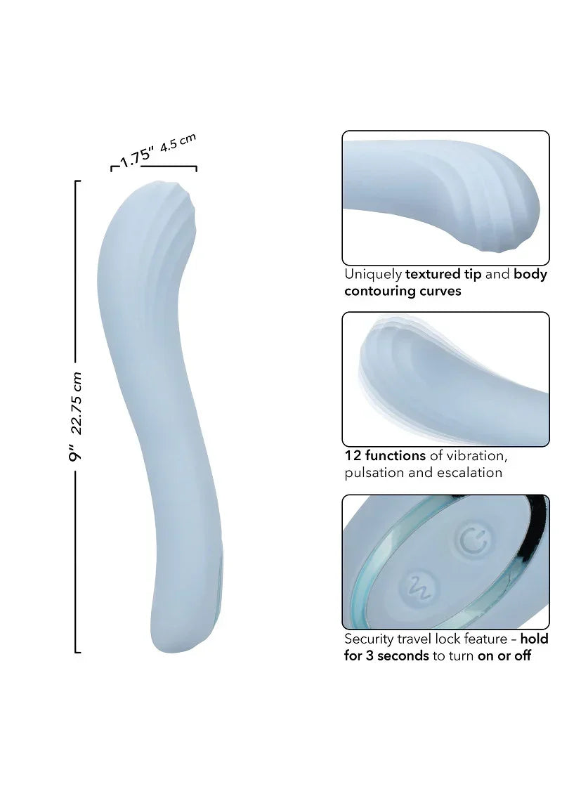 CalExoticsAzureContouredG6 @ Happytoys Sexshop: online sex shop for Feeling Happy & Easy 😊 the erotic store owned by a woman