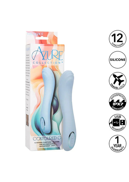 CalExoticsAzureContouredG7 @ Happytoys Sexshop: online sex shop for Feeling Happy & Easy 😊 the erotic store owned by a woman
