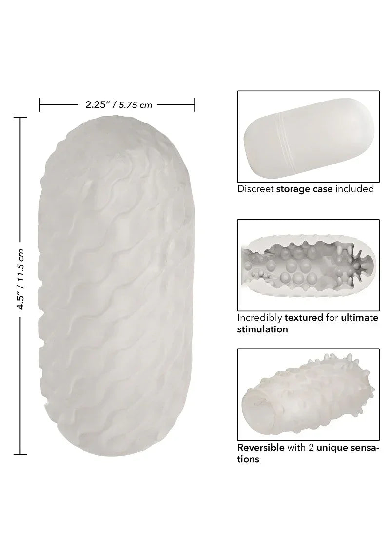 CalExoticsBoundlessReversibleNubbyStroker3 @ Happytoys Sexshop: online sex shop for Feeling Happy & Easy 😊 the erotic store owned by a woman