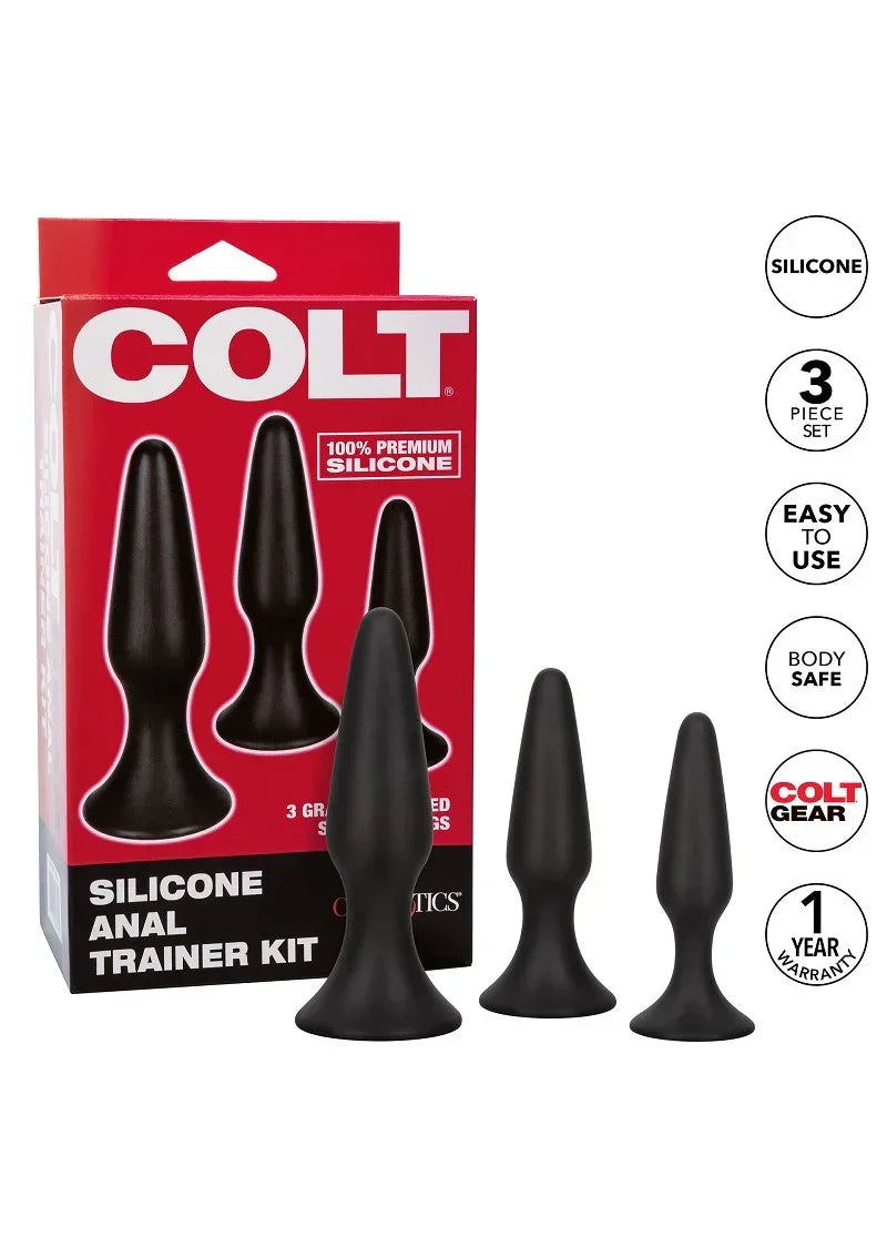 CalExoticsCOLTSiliconeAnalTrainerKit8 @ Happytoys Sexshop: online sex shop for Feeling Happy & Easy 😊 the erotic store owned by a woman